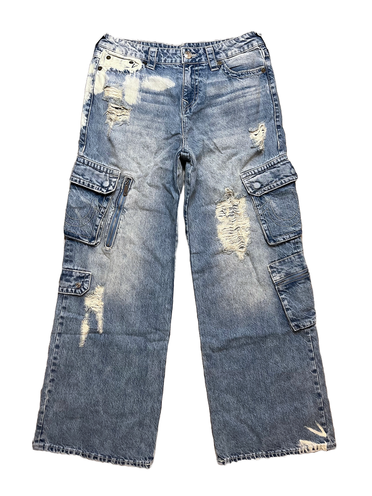 True Religion Женские Карго-джинсы